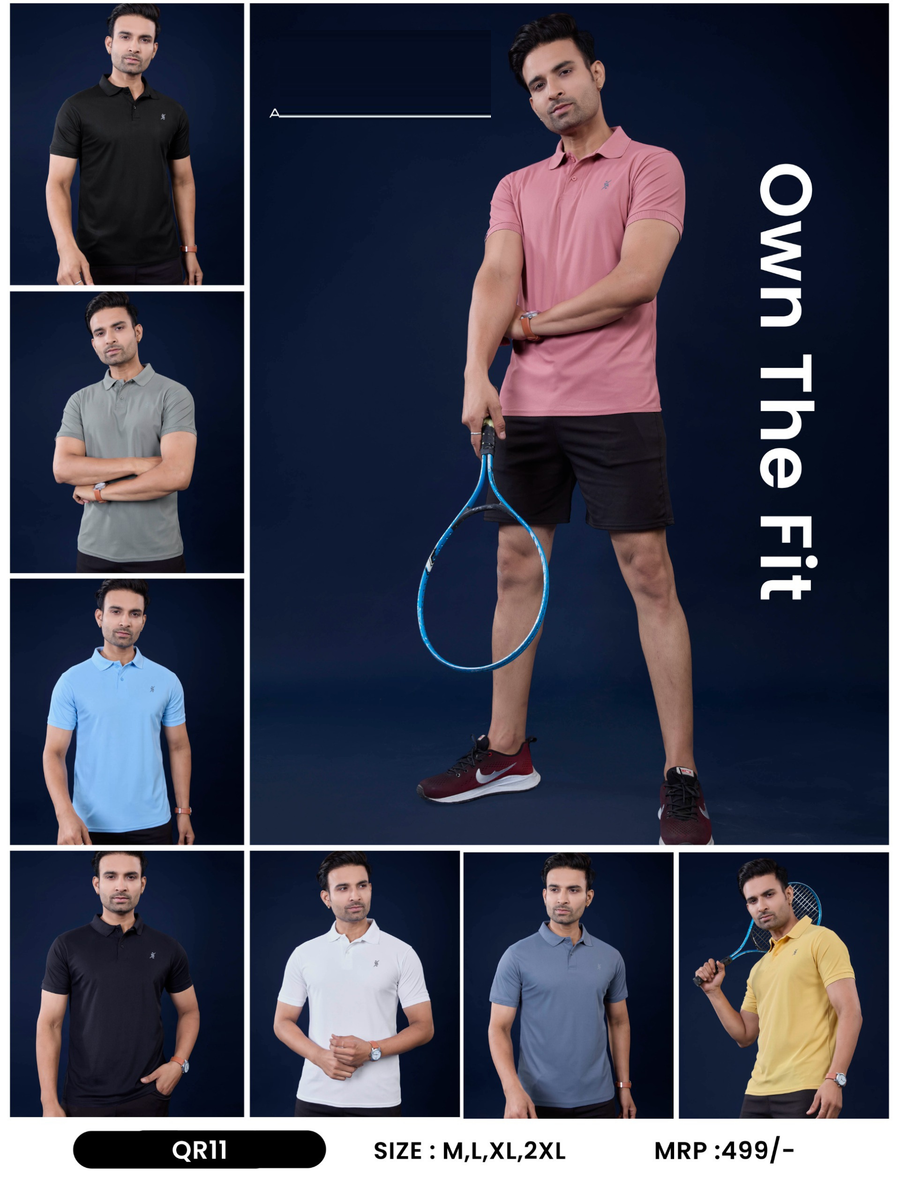 INDI Pro-Comfort Zip Polo